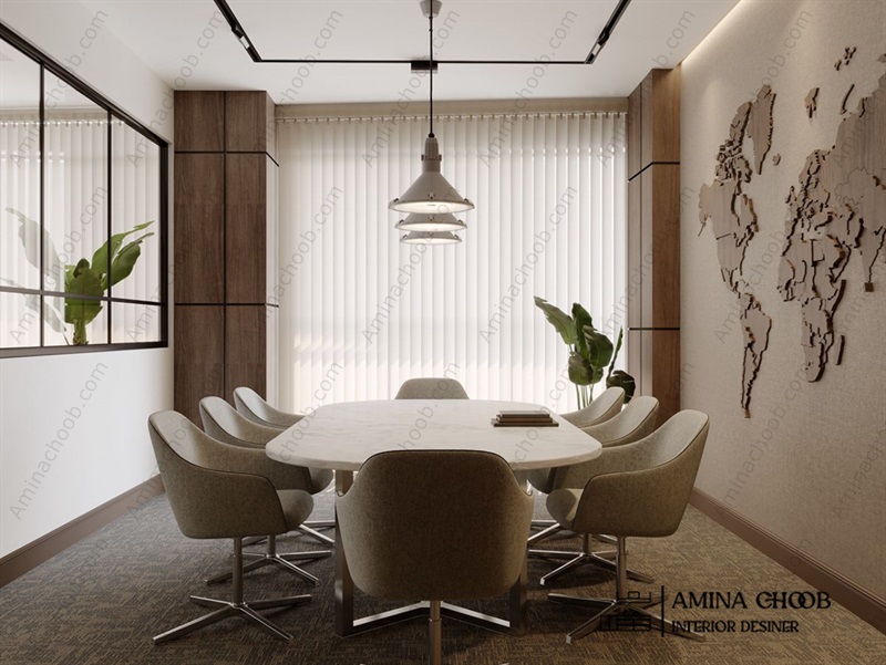 دکور دفاتر املاک