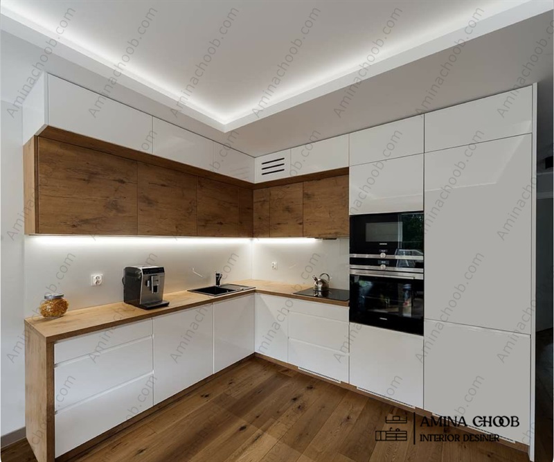 کابینت سوپر برحسته و فرامید