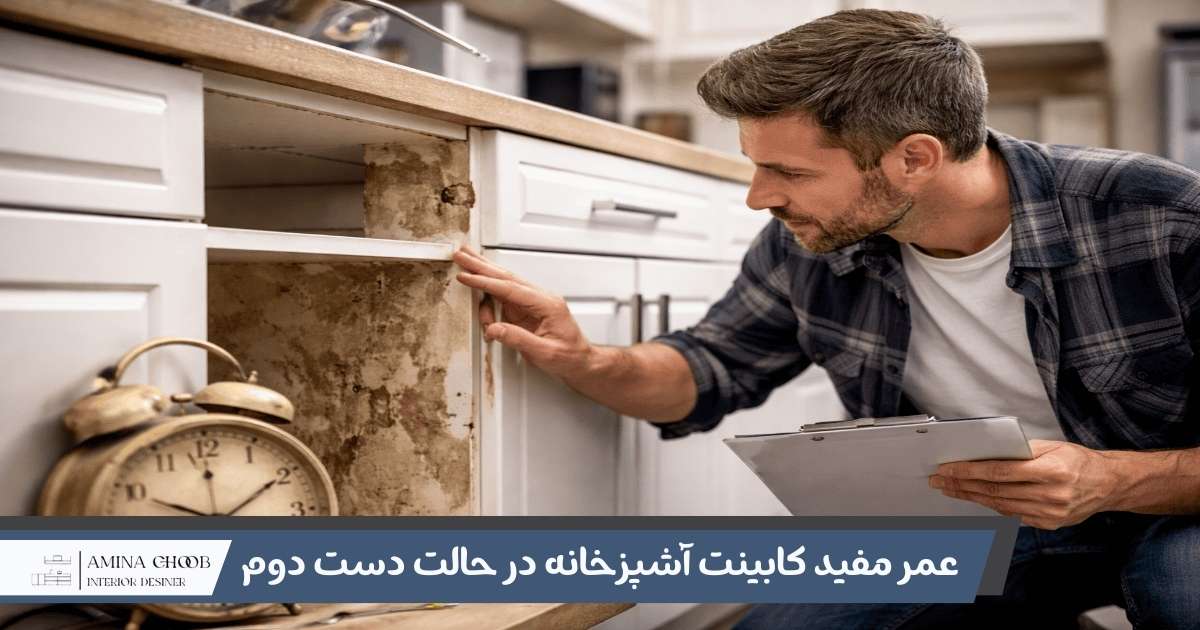 عمر مفید کابینت آشپزخانه در حالت دست دوم
